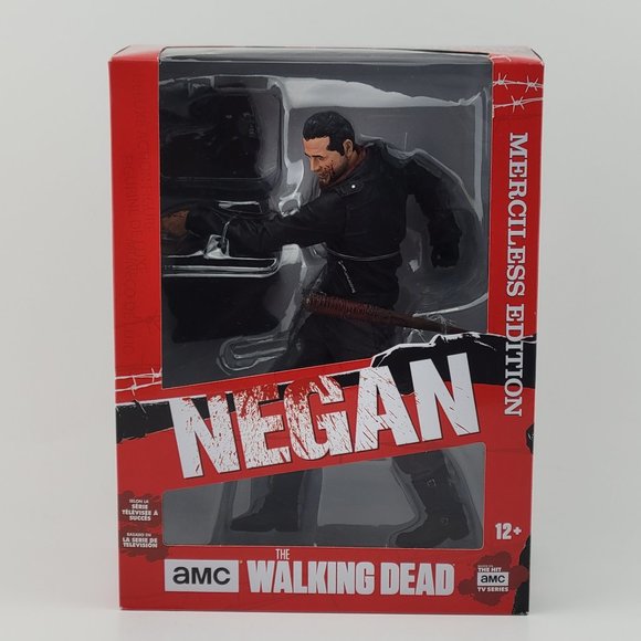 The Walking Dead Negan Merciless Edition Action Figure  10in McFarlane Toys NEW - Picture 1 of 8